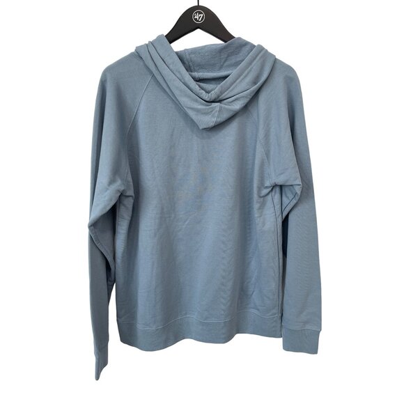 Good Land Supply Co Breck Pullover Hoodie Mens Medium Blue Cotton Polyester NEW - Picture 2 of 9